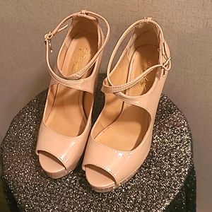 Thalia Sodi Vanesssa open-Toe Pumps Size 8